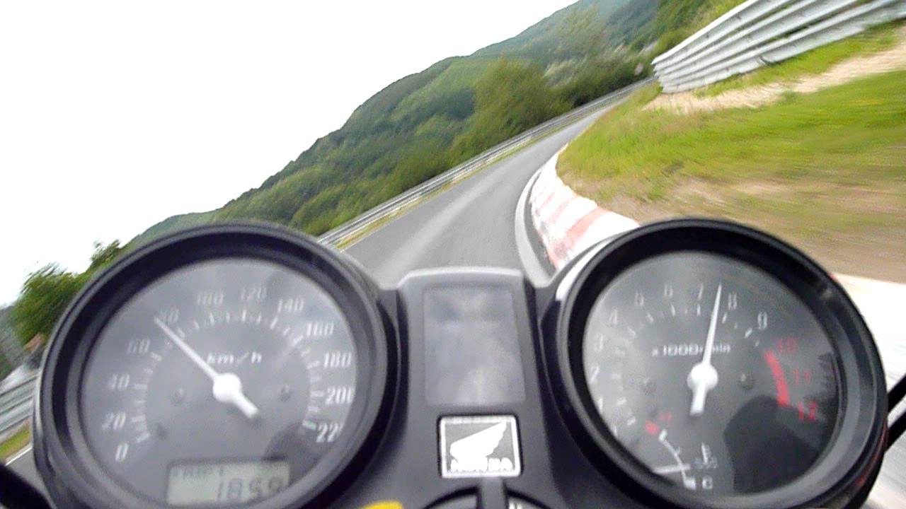 Nurburgring Nordschleife on a CBF 500