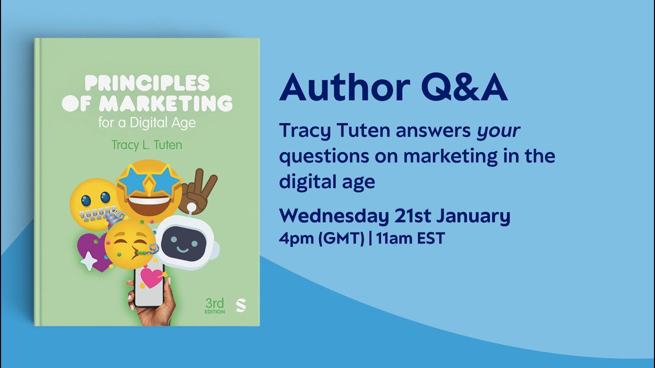 Author Q&A: Marketing in the Digital Age with Dr. Tracy Tuten