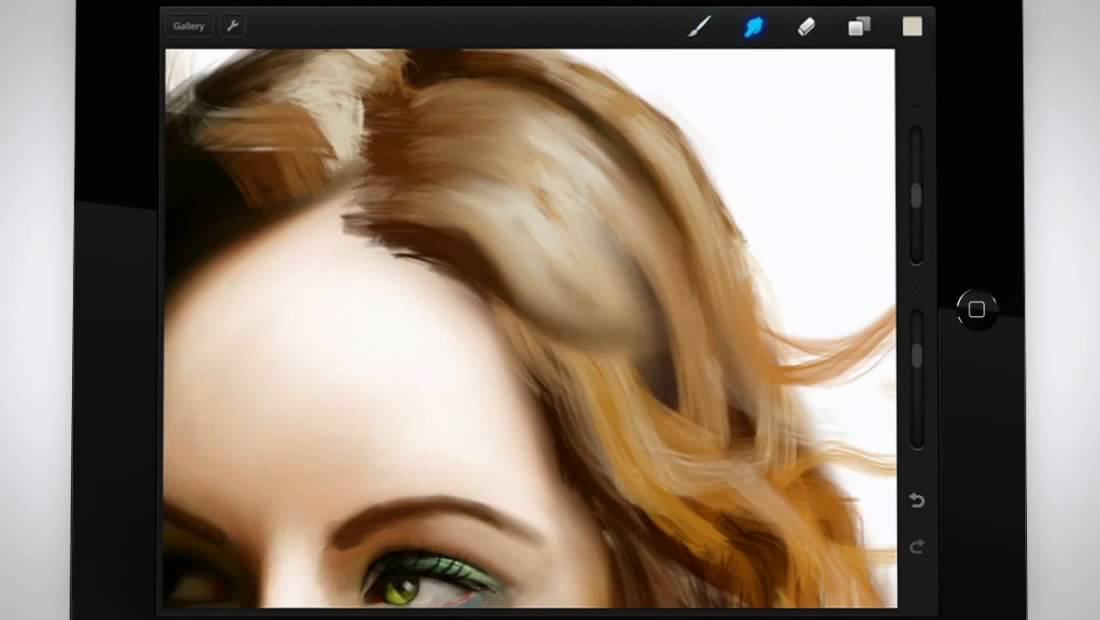 Portrait Painting using Procreate, for iPad