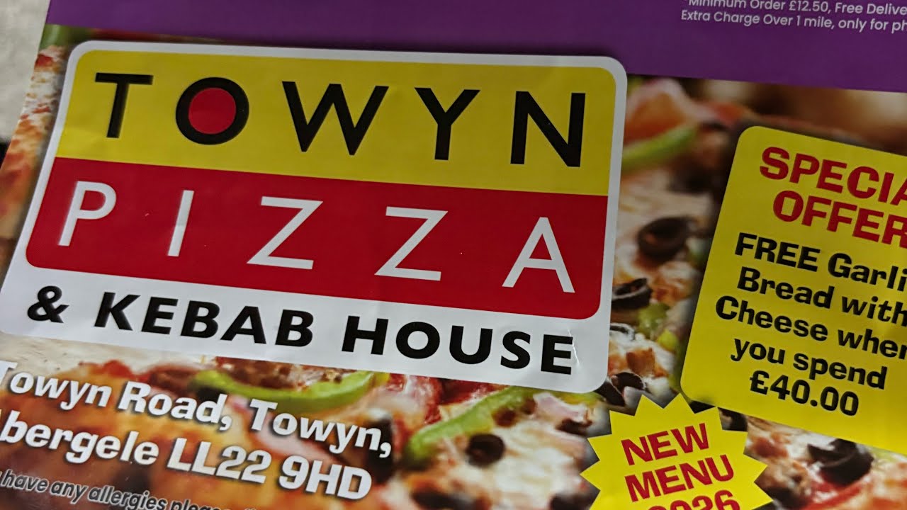 Представляем вашему вниманию наш обзор пиццерии и кебабной Towyn Pizza & Kebab House.