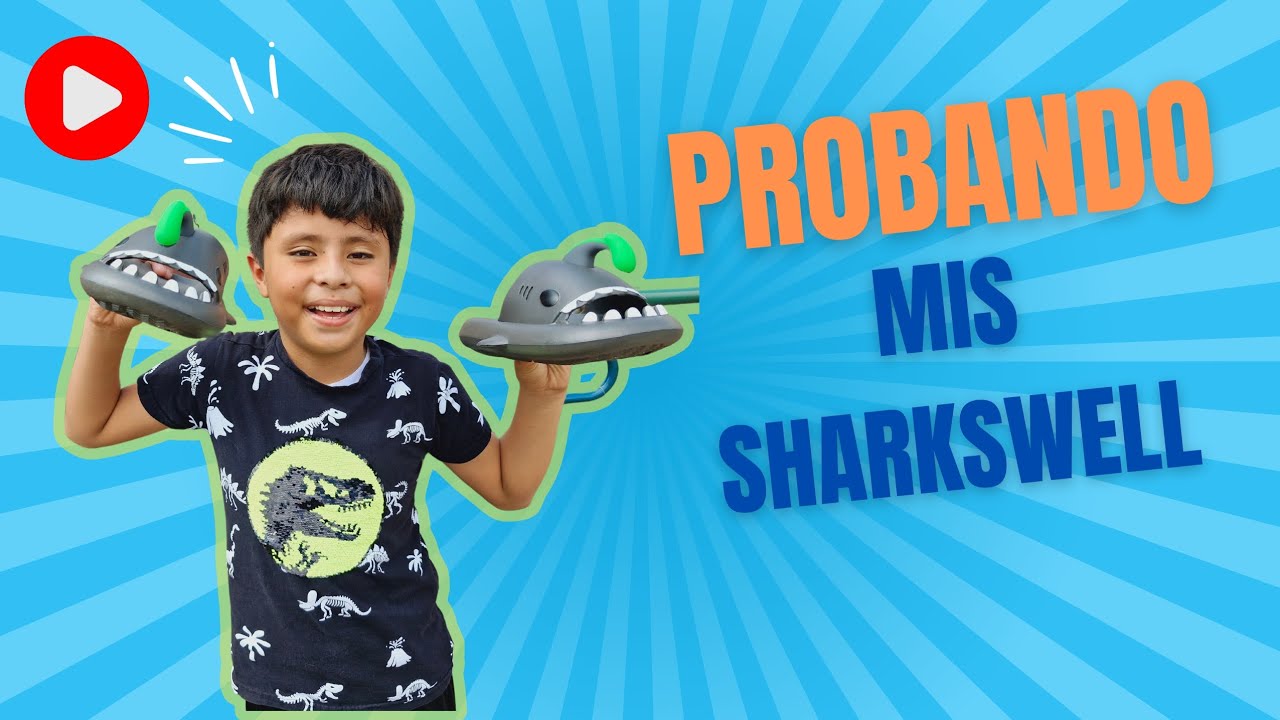 Te muestro mis Sharklas 😄 🦈     #unboxing #sandalias #videosdivertidos #sharklas