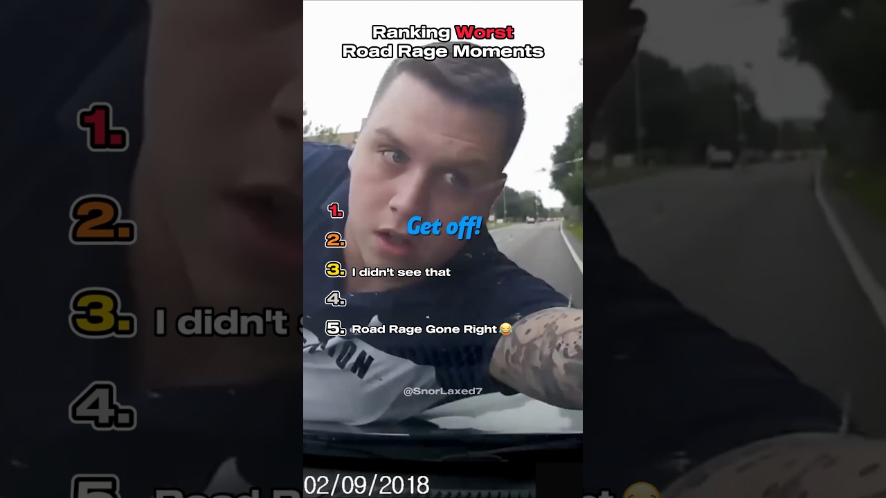 Худшие моменты дорожной ярости🤬