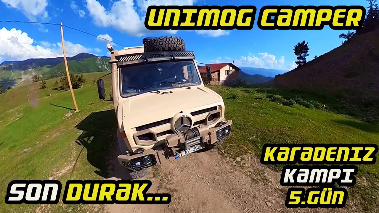Şavşat'ın En Huzurlu Kamp Yeri | Unimog Karavan ile Doğu Karadeniz Kampı 5. Gün
