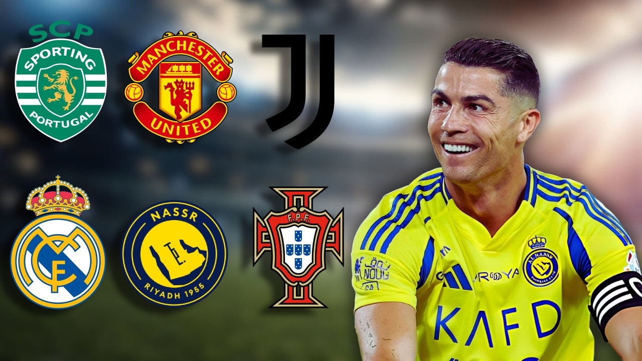 Cristiano Ronaldo | First & Final Goal at Every Club