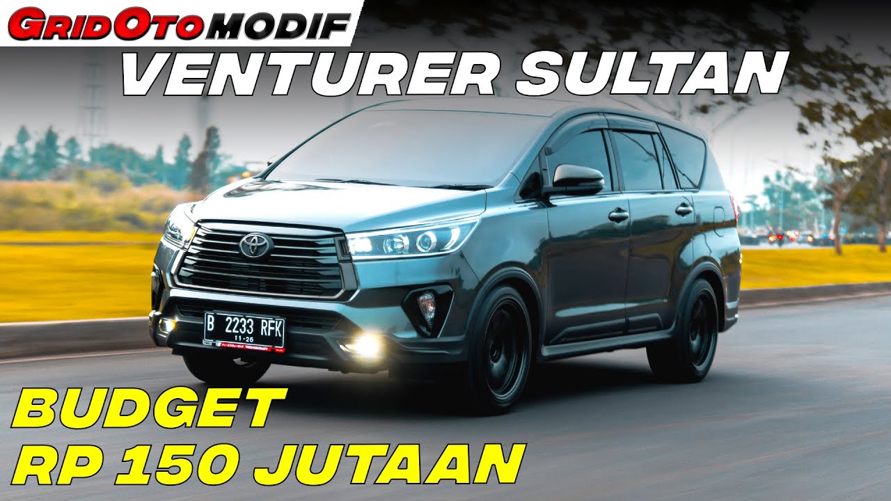Toyota Venturer Jadi Moncer, Tampang Sleeper Tapi Performa Bikin Iri Innova Zenix | Modifikasi Mobil