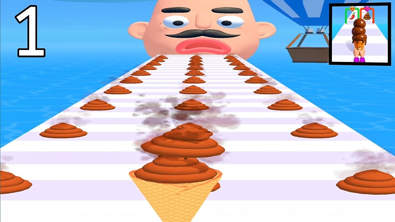 Stacky Ice Cream Runner! Satisfying and Relaxing Gameplay Part 1