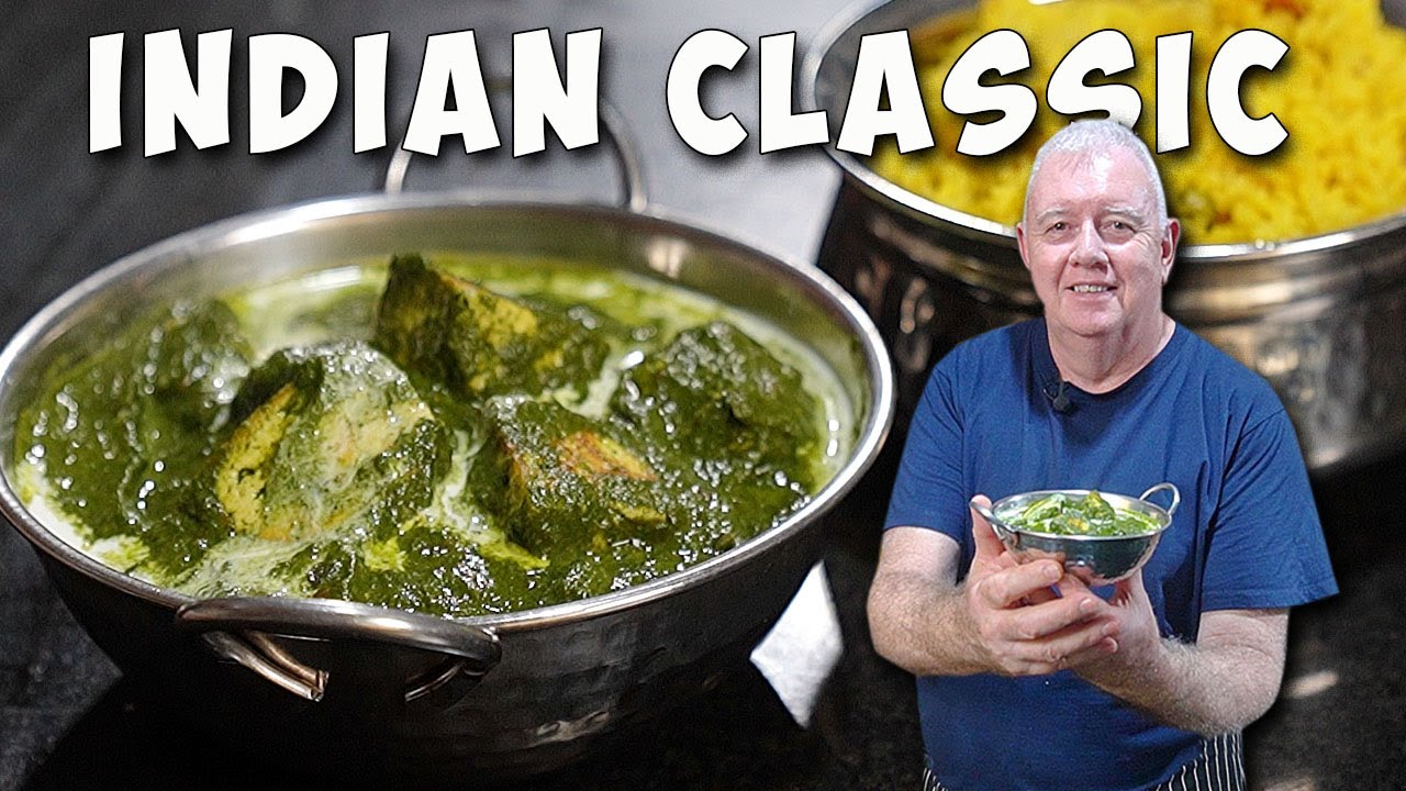 EASY Palak Paneer  Smooth & Creamy Spinach Curry