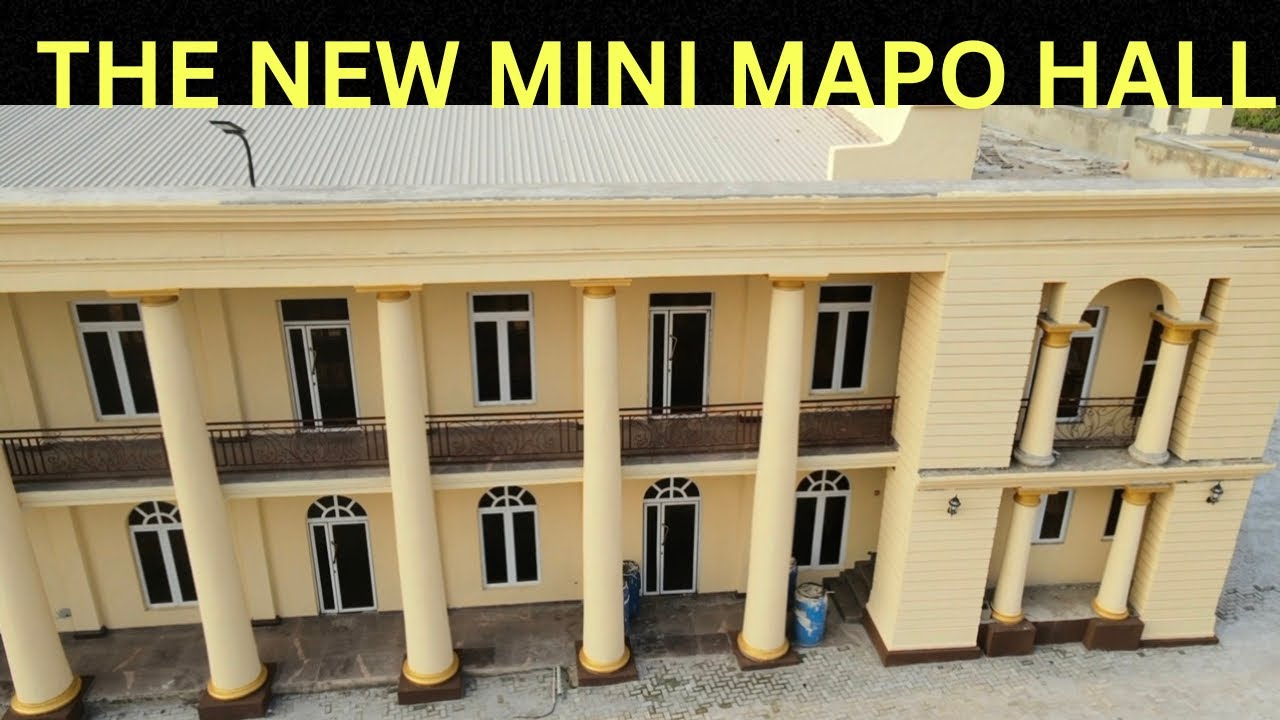 INSIDE THE NEW ₦160 MILLION ($220,000) MINI MAPO HALL IN IBADAN; + NAMING CEREMONY PARTY