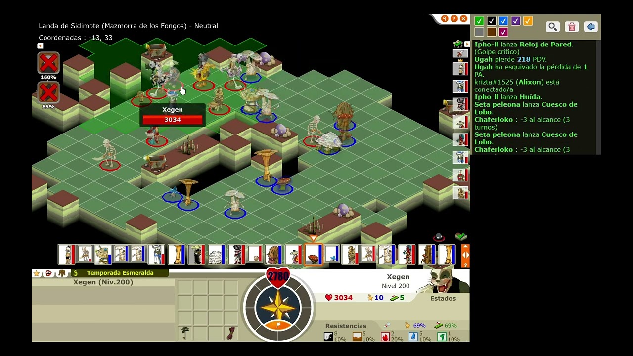 Derrotando al  [Ugah] (sin enutrof) - Dofus Retro - BUN