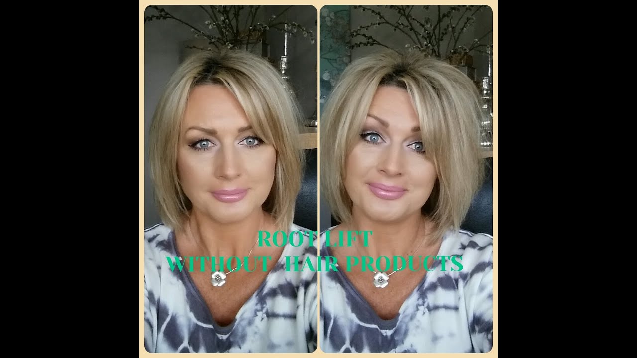 ROOT LIFT WITHOUT HAIR PRODUCTS