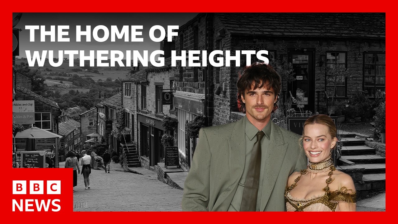 Wuthering Heights release brings hype to Brontë hometown | BBC News