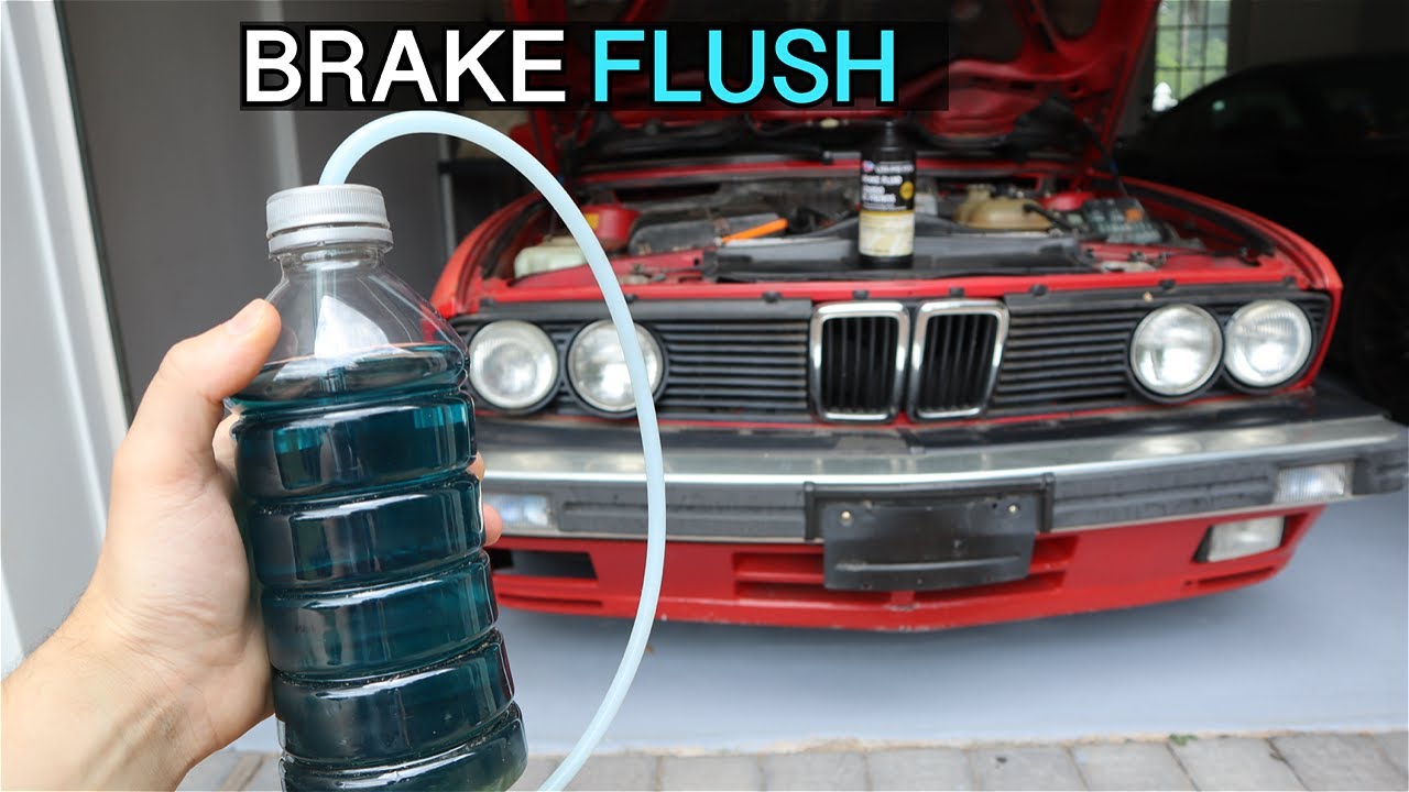 How to Flush and Bleed Brakes any Car! | E28 E30 E23 E24