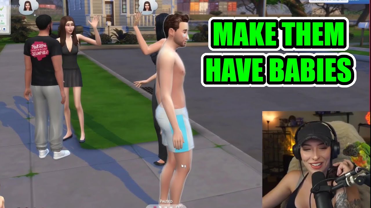 Julia started a family with Arther in The Sims...