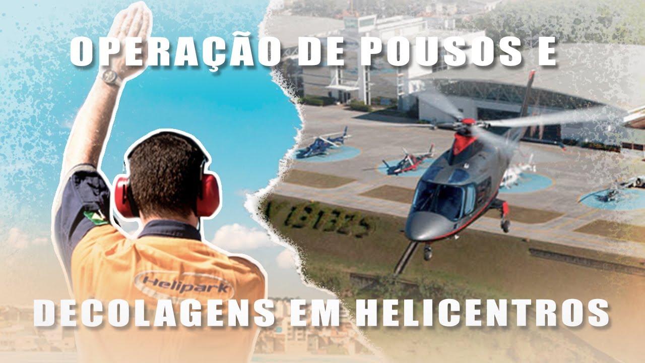 Como é Feito a Operação e Decolagem em Helicentros!? (NO LOCAL com explicações))