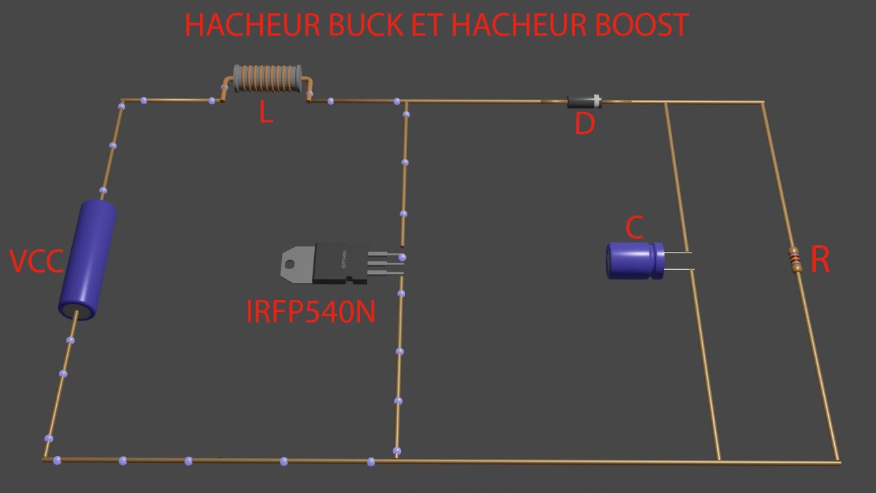 Comment fonctionnent les Hacheur BUCK et BOOST  de tension 12V ?