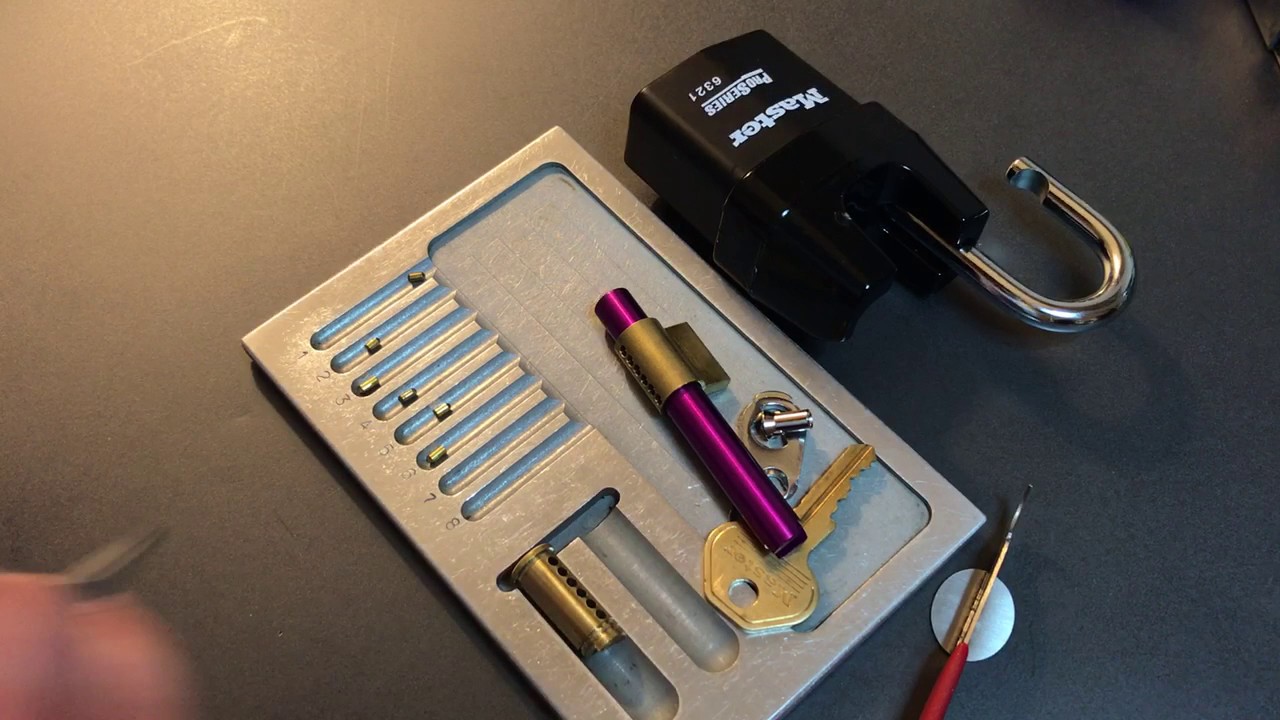 [341] Master Lock Pro Series 6321 Picked and Gutted