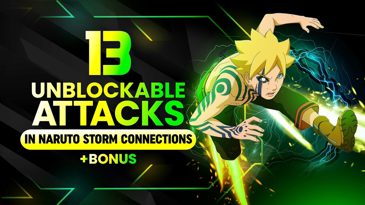 13 Unblockable Attacks in Naruto Storm Connections + BONUSES