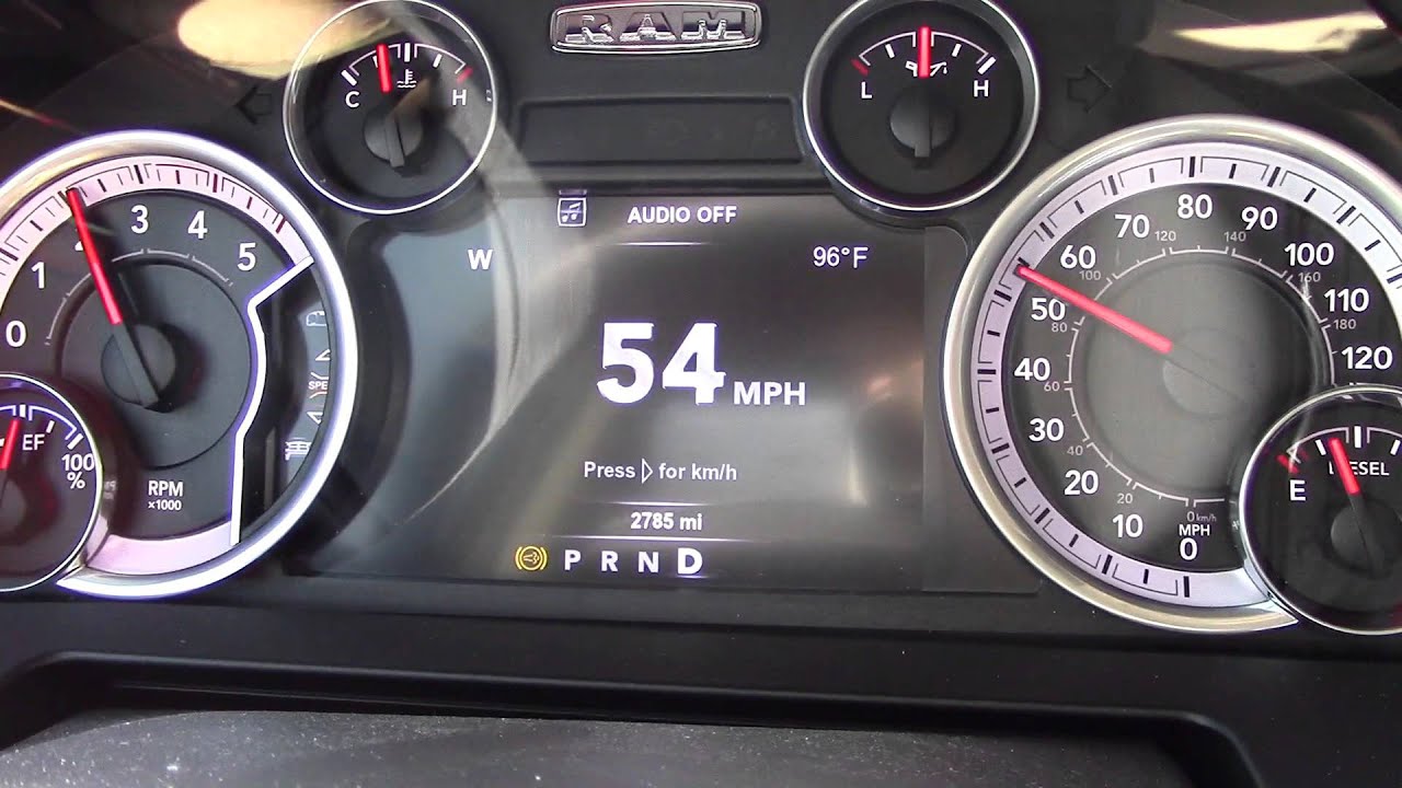 2015 RAM 2500 6.7 Cummins Acceleration