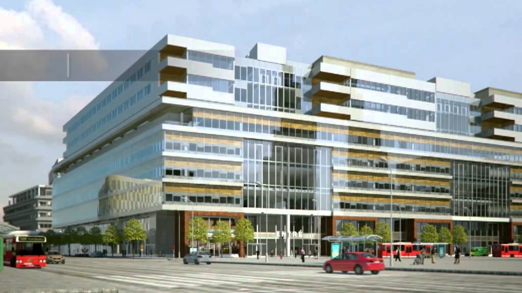 Nya sjukhusbyggnaden i Solna växer fram