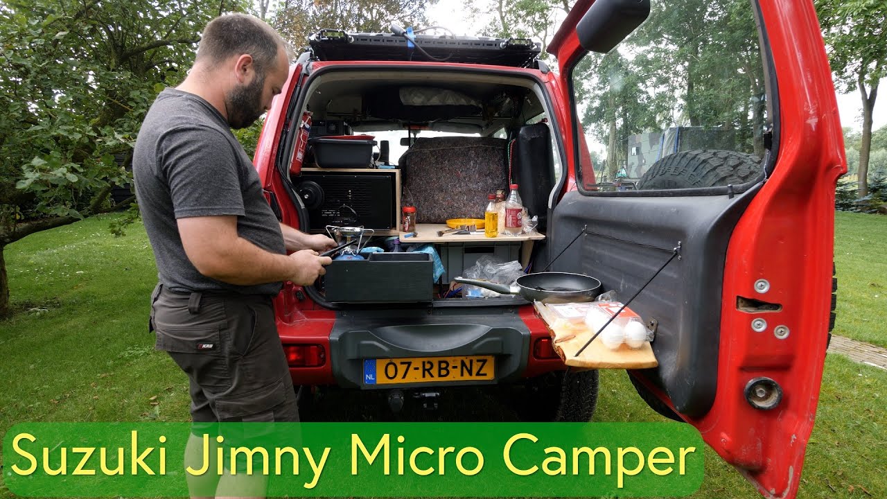 Suzuki Jimny Camping — сон в моём микрокемпере