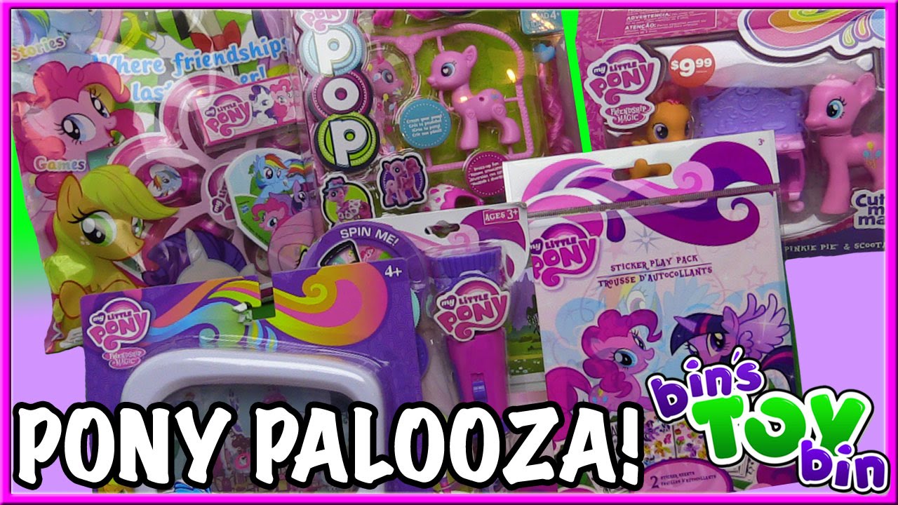 PONY PALOOZA! 6 My Little Pony Toys Reviewed! | Bin's Toy Bin