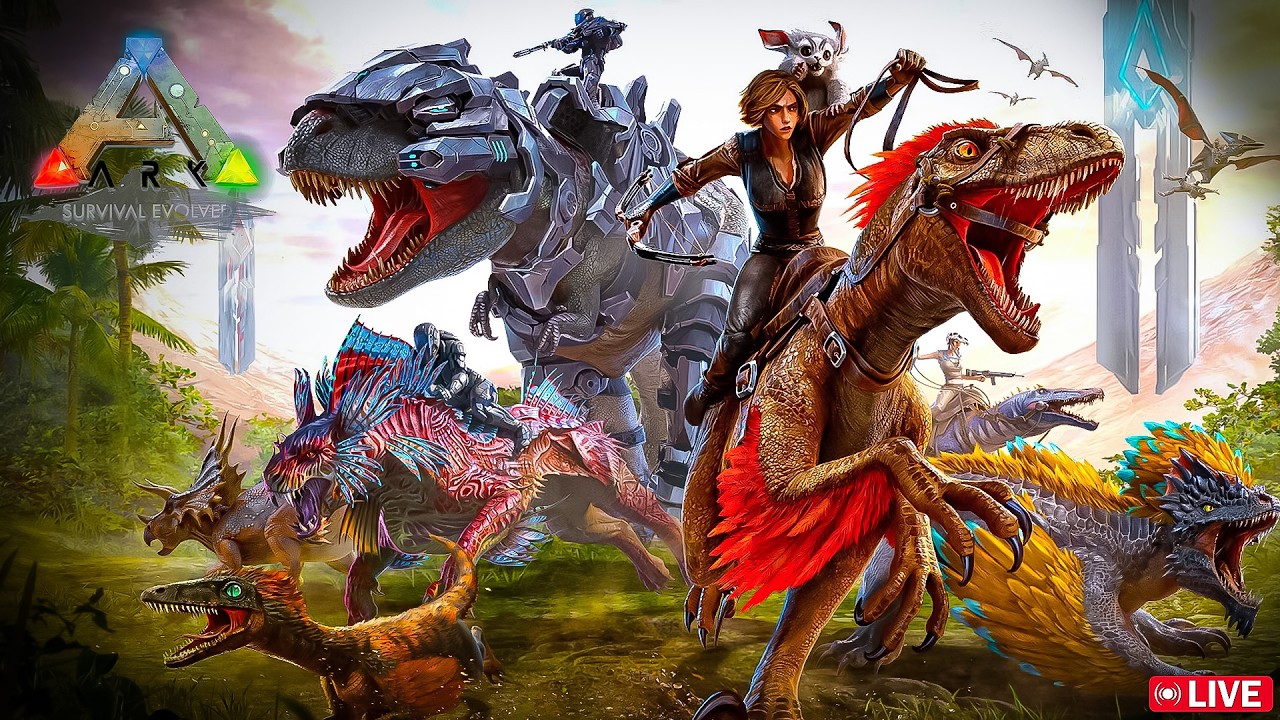 Taming a T-Rex Today.... Ark Survival Evolved #arksurvivalevolved #xtremegamerlive