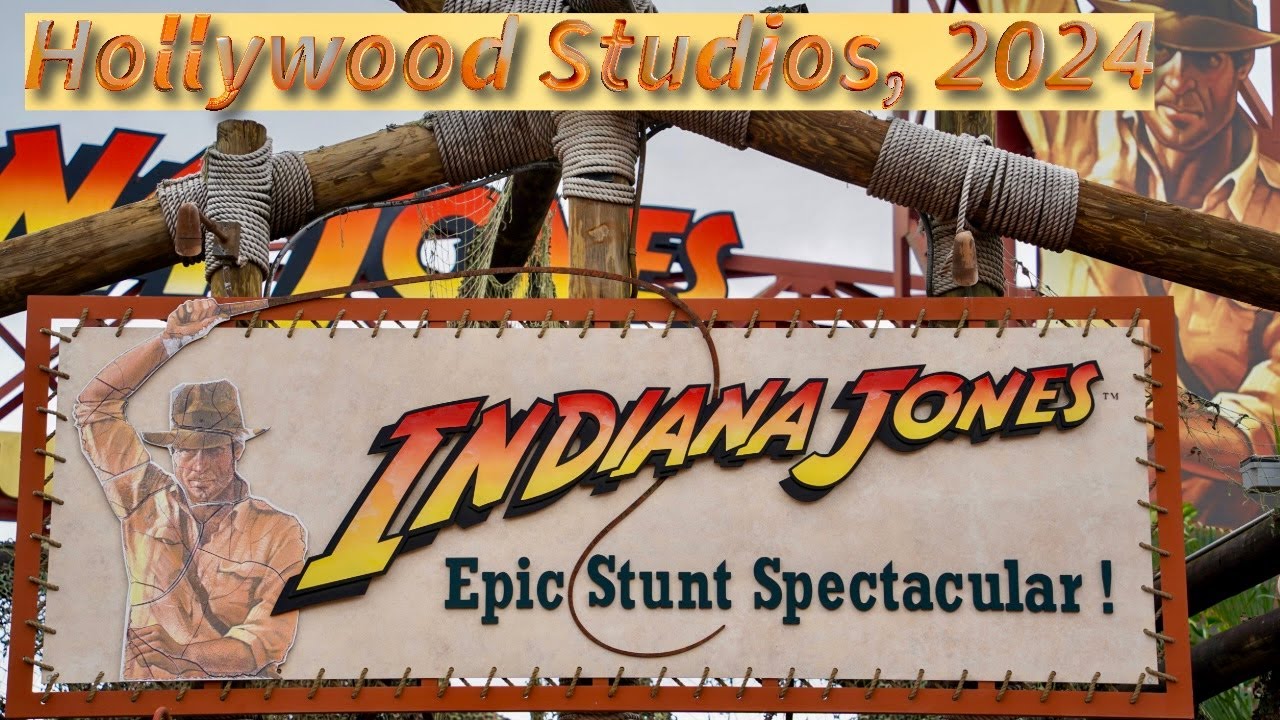 Indiana Jones Epic Stunt Spectacular! Hollywood Studios, Walt Disney World, 2024