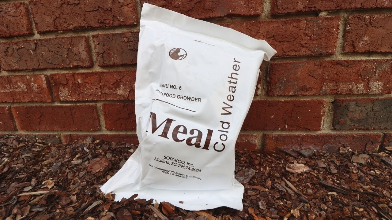 BEST MRE !! COLD WEATHER SEAFOOD CHOWDER