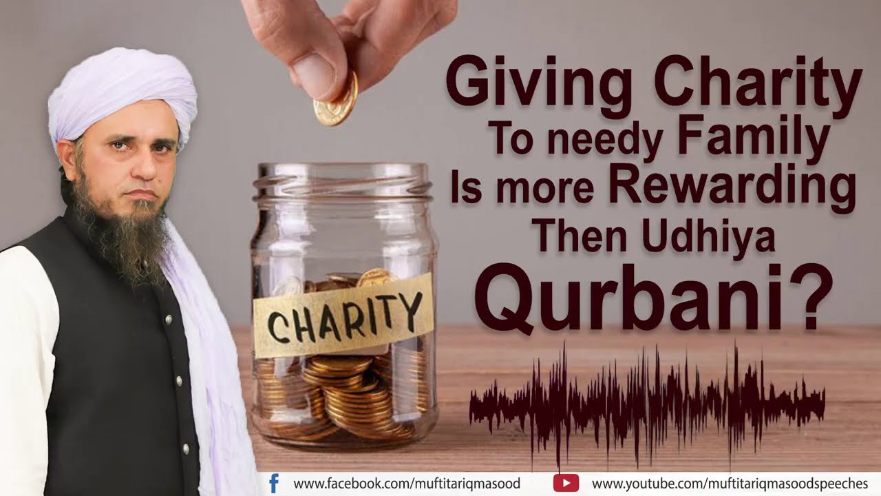 Current Pandemic Situation: Is financial help an alternative to udhiyah and Qurbani this year? 🕋