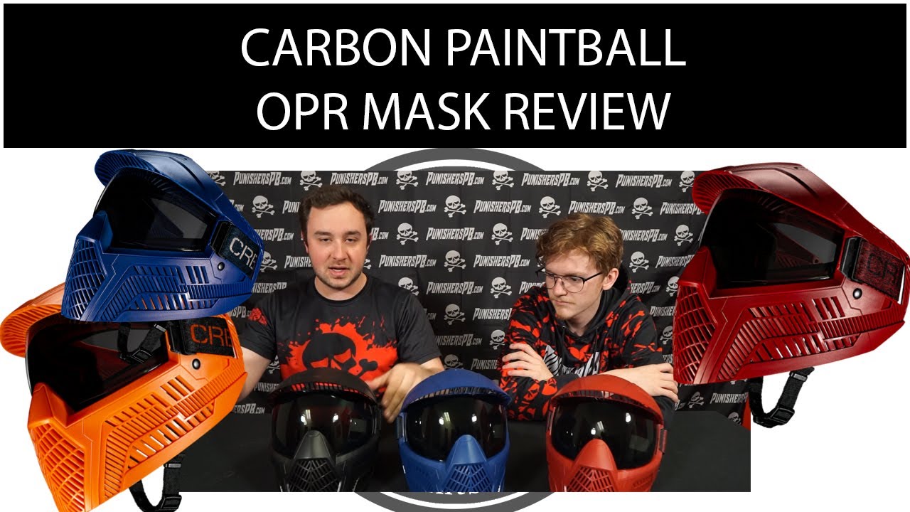 NEW Carbon OPR Paintball Mask! Best Cheap Paintball Mask?! Paintball Mask For Beginners