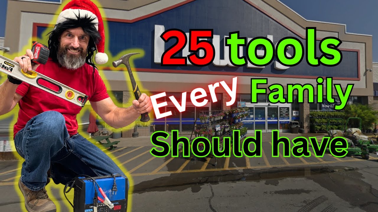 25 Must-Have Tools Every Homeowner Needs (Perfect for Safety & Great Christmas Gifts!)