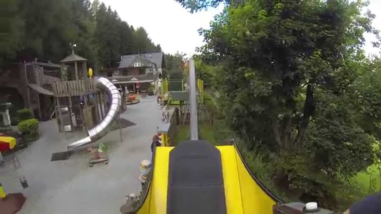 Butterfly Coaster Wild und Freizeitpark Willingen On Ride HD