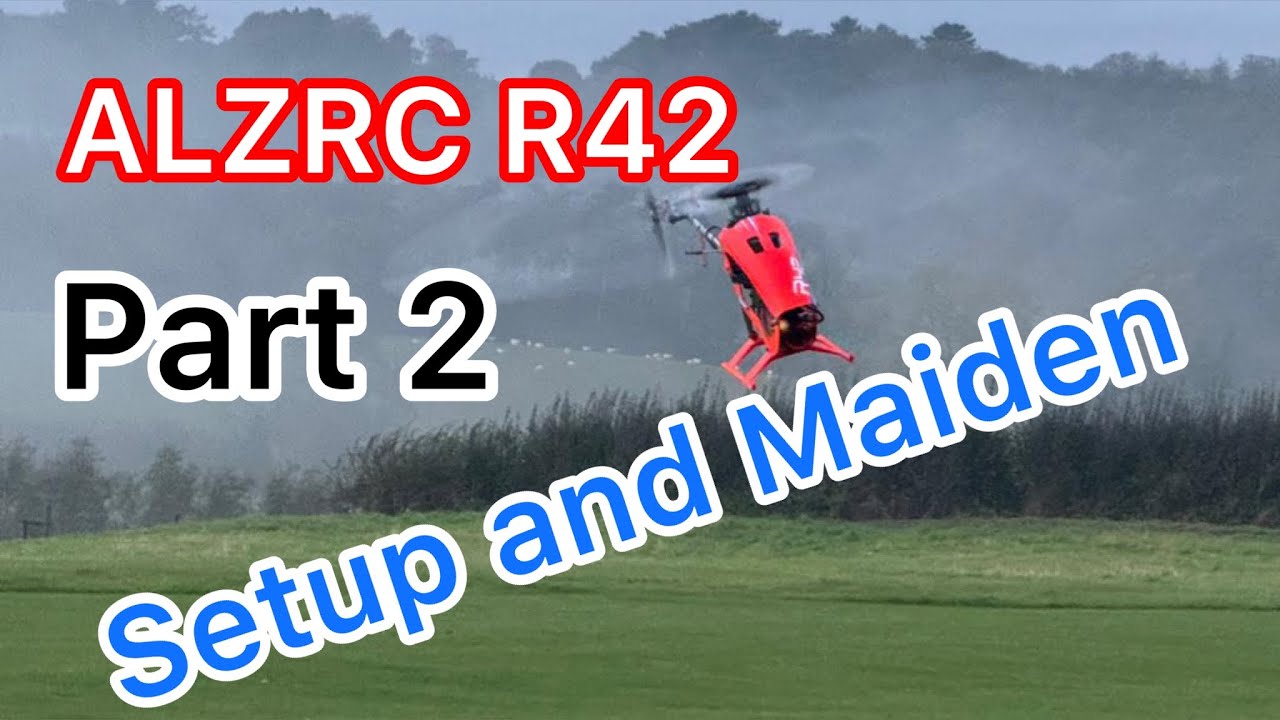 Радиоуправляемый вертолет ALZRC R42, часть 2 / Настройка от RC Helicopter Richard and Maiden