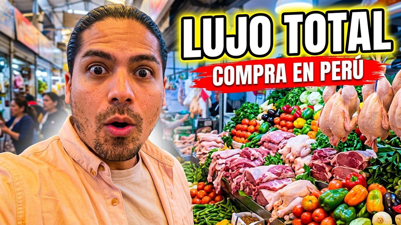 Es un lujo para CUBANOS hacer la compra de comida en Perú