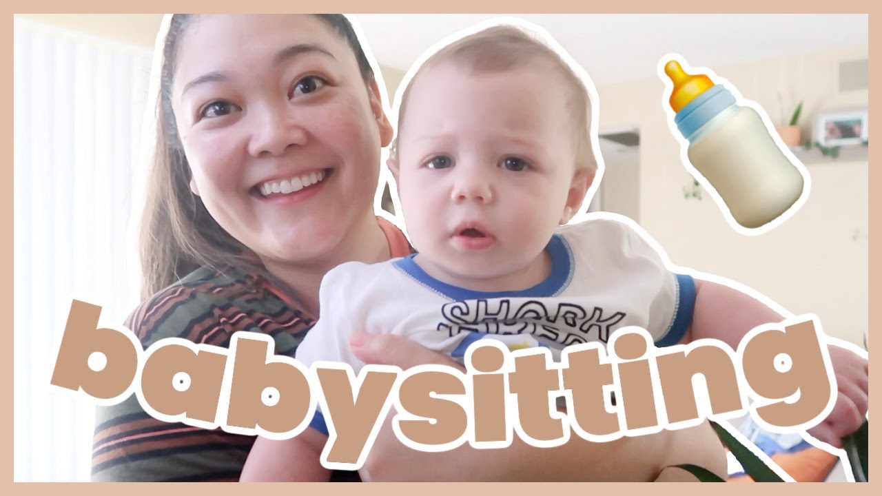 BABYSITTING A 9 MONTH OLD 👶🏻🍼