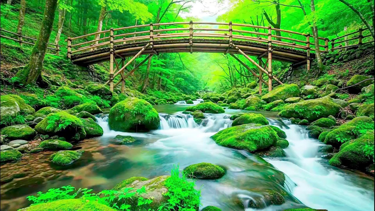 Relaxing River Sound for Deep Sleep | Health Boosting Ambience for Peaceful Rest