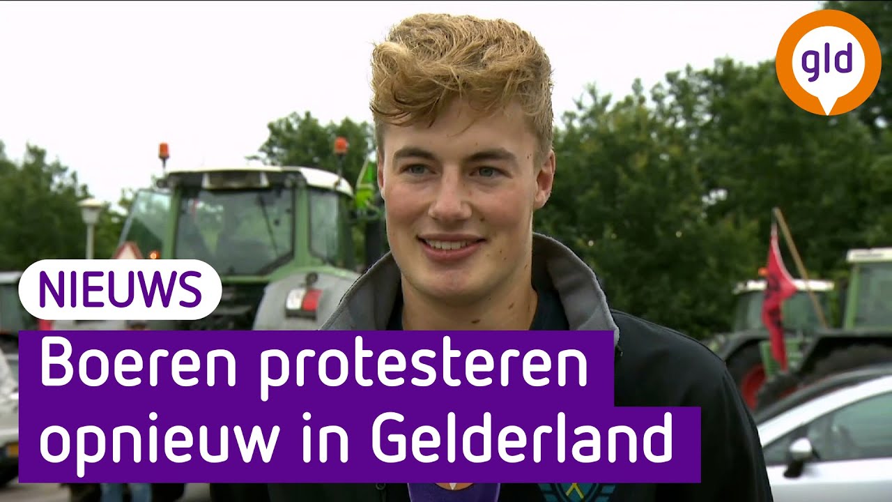 Boeren protesteren opnieuw in Gelderland | Omroep Gelderland