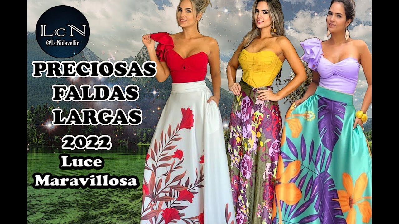 FALDAS LARGAS FALDAS DE MODA 2022