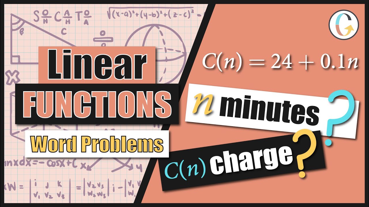 A Phone Company Charges For Service According the the Formula: C(n) = 24 + 0.1n (Word Problem)