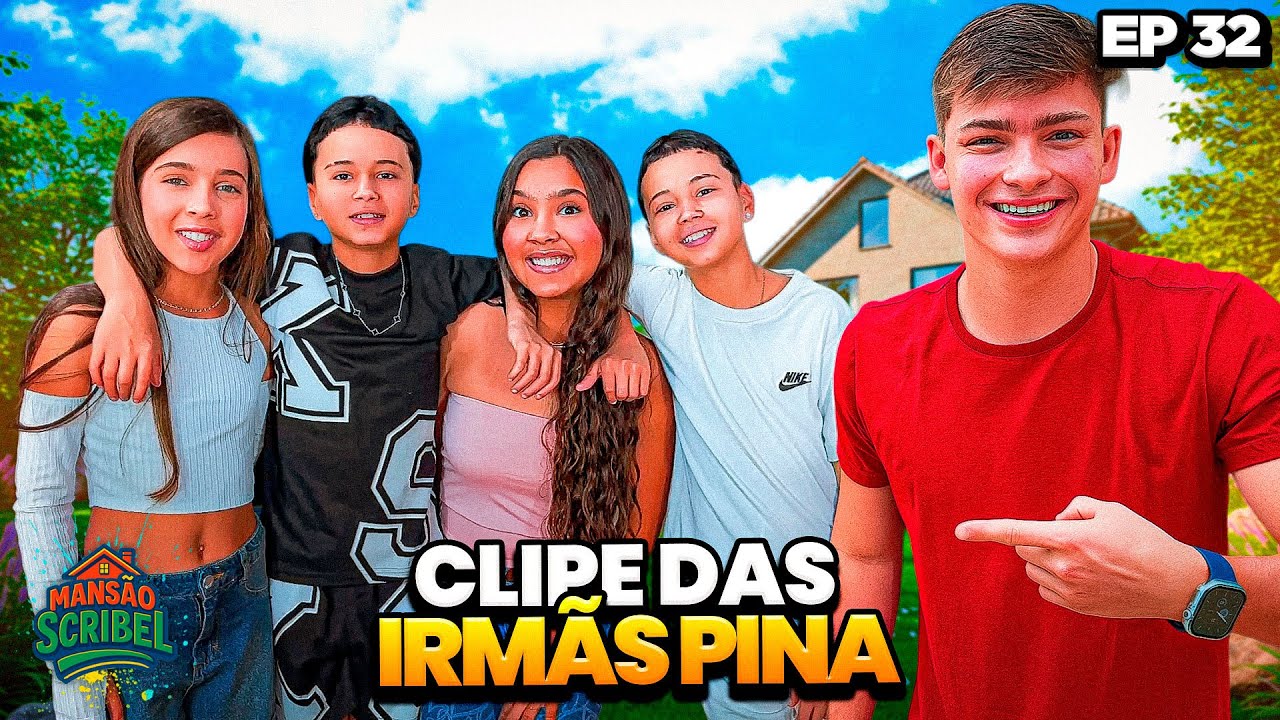 AS IRMÃS PINA CHAMARAM OS GÊMEOS ANTÔNIO E JP PARA A NOVA MÚSICA DAS IRMÃS PINA•Irmãos Scribel•