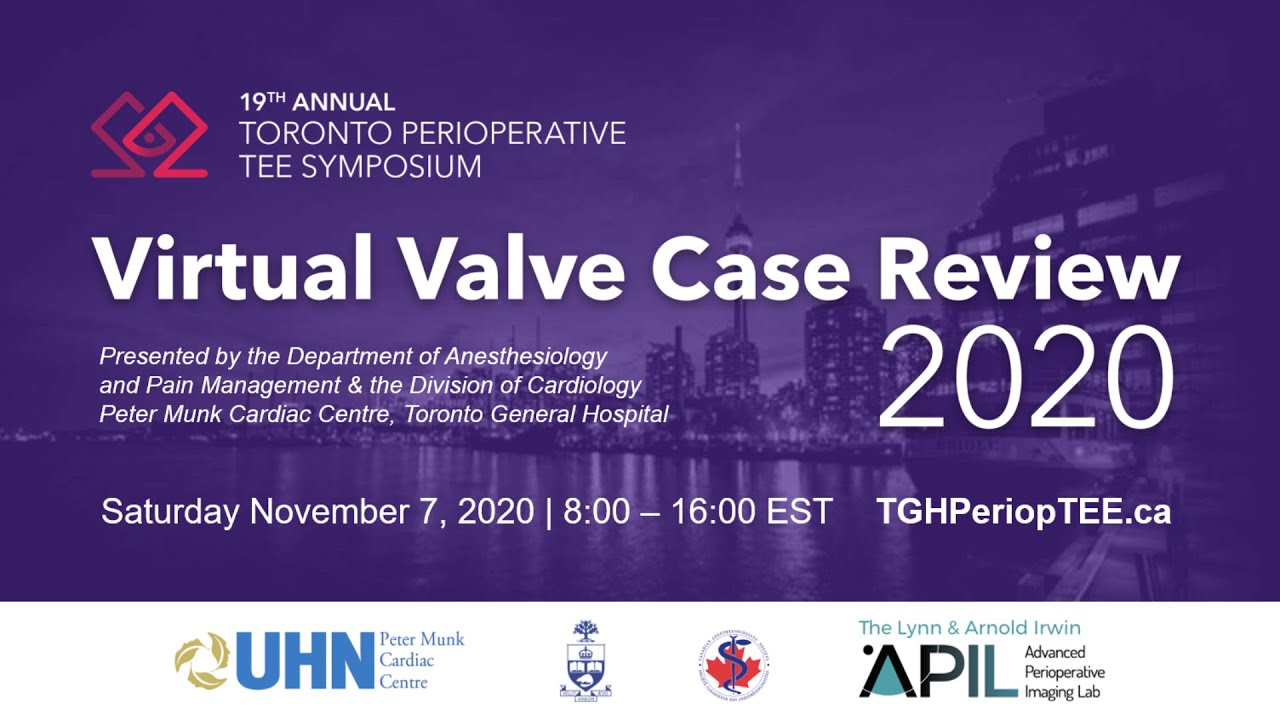9 Dr. Wendy Tsang - Tricuspid Regurgitation II - Toronto Perioperative TEE Symposium 2020