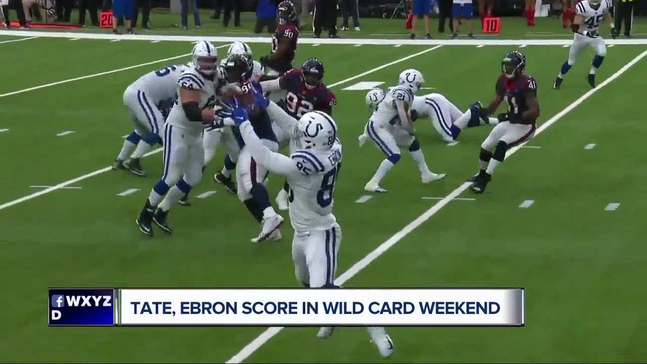 Former Lions Golden Tate, Eric Ebron shine in playoffs