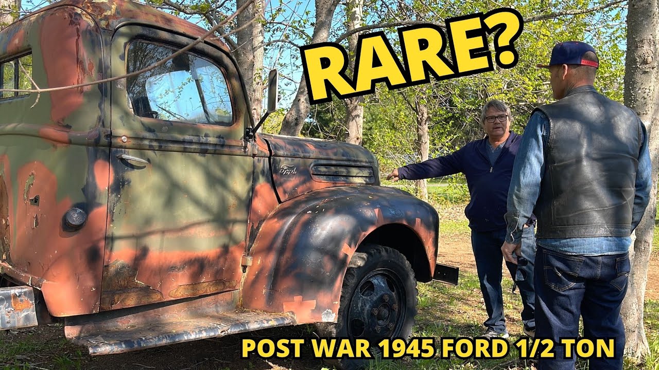 Rare Find!!! Post-War 1945 Ford Truck 👀