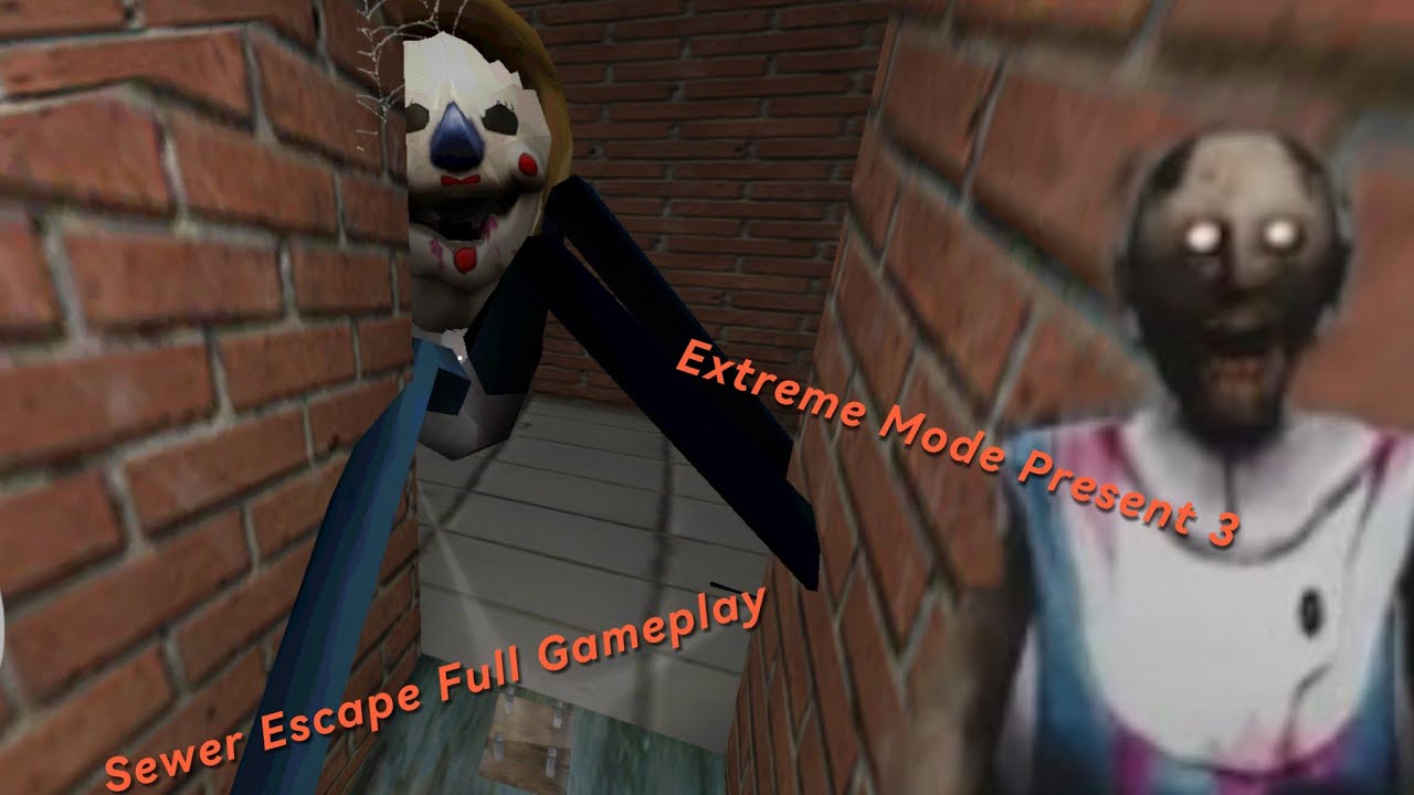 Granny Legacy Extreme Mode Present 3 Sewer Escape Ice Cream 6 Atmosphere Full Gameplay👌