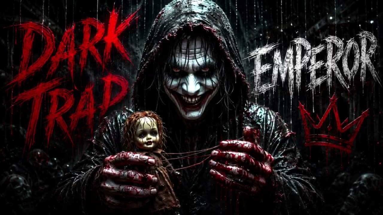 DARK TRAP EMPEROR 👑🌑🔥 Super Bass | Hard Trap Beat |  night drive trap , terror trap