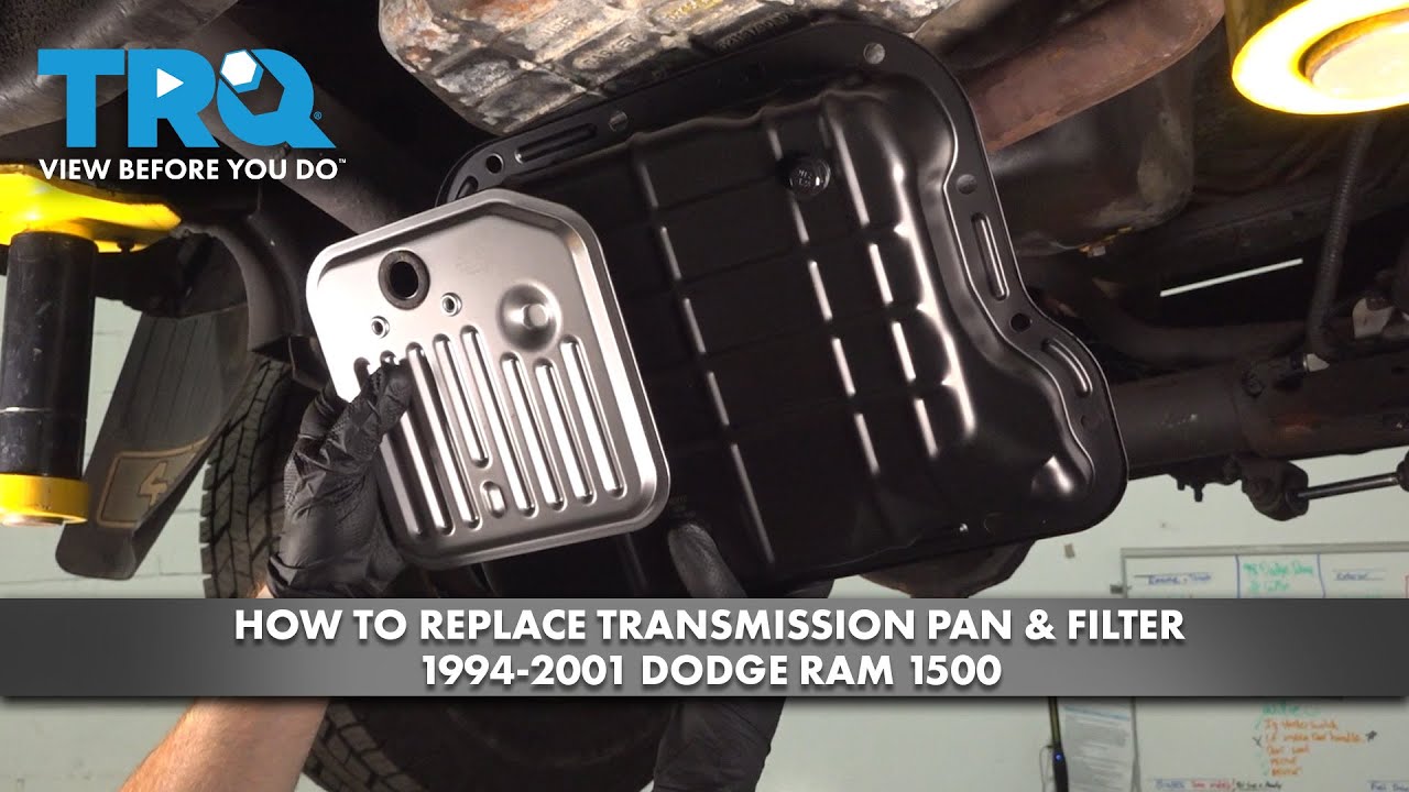 How to Replace Transmission Pan & Filter 1994-2001 Dodge Ram 1500