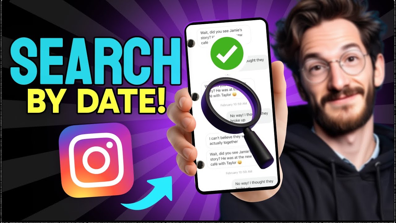 How to SEARCH CHAT by DATE in Instagram (Step by Step)