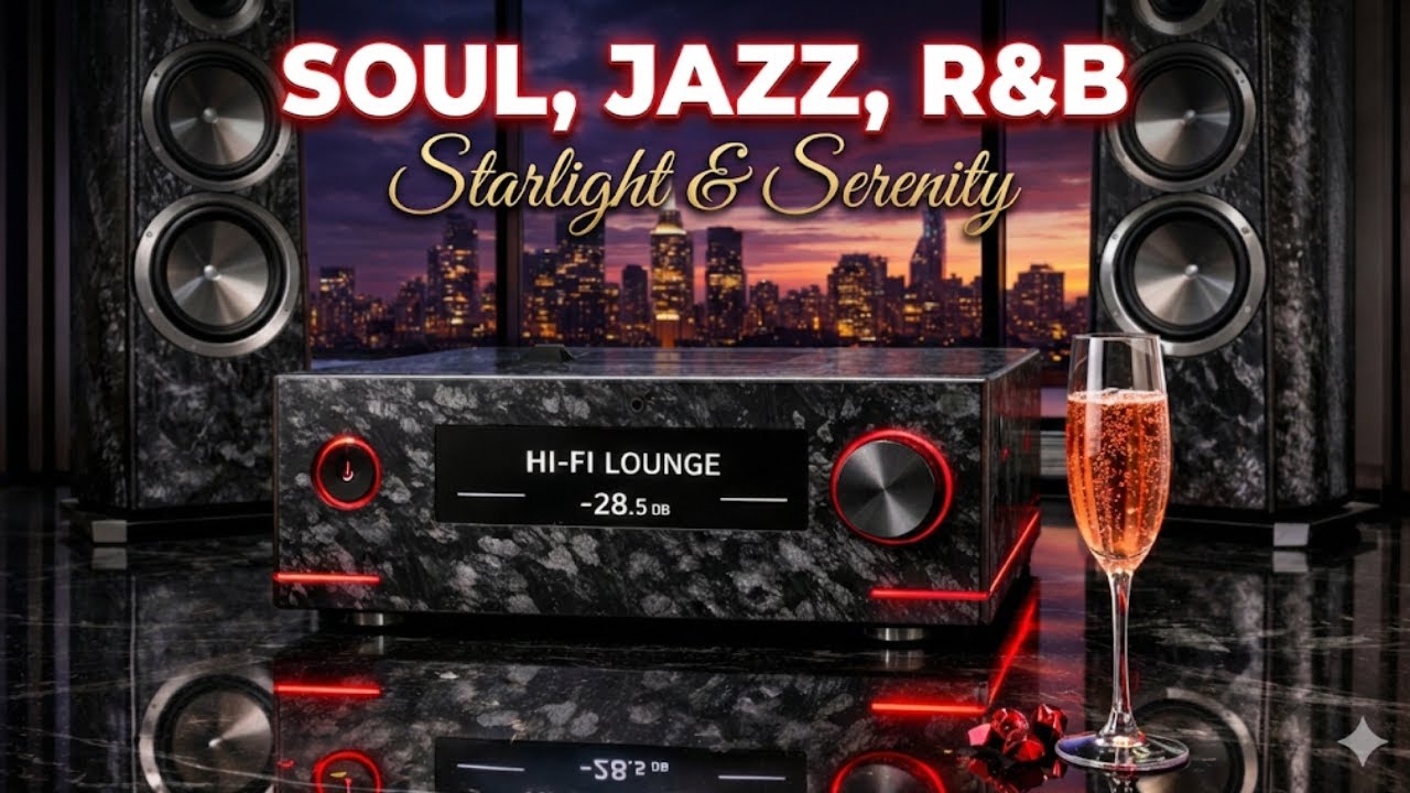 Jazz 🥂 Smooth R&B & Soul Instrumentals [No Vocals] Luxury Penthouse vibes