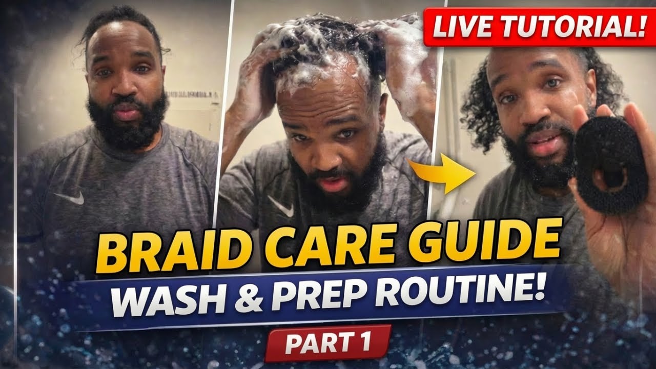 Unc Braids : Wash and Prep Routine ! PART 1