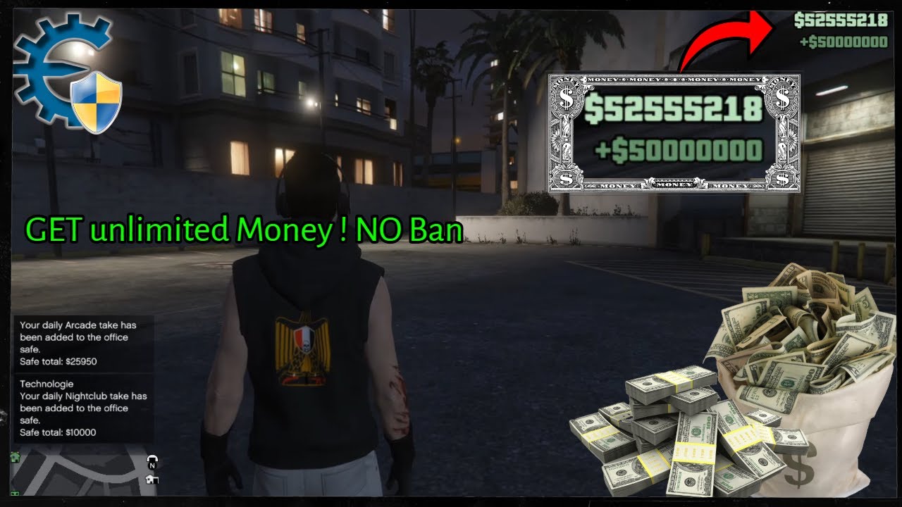 Gta V online للحصول علي نقود لانهائية في cheat engine استخدام برنامج